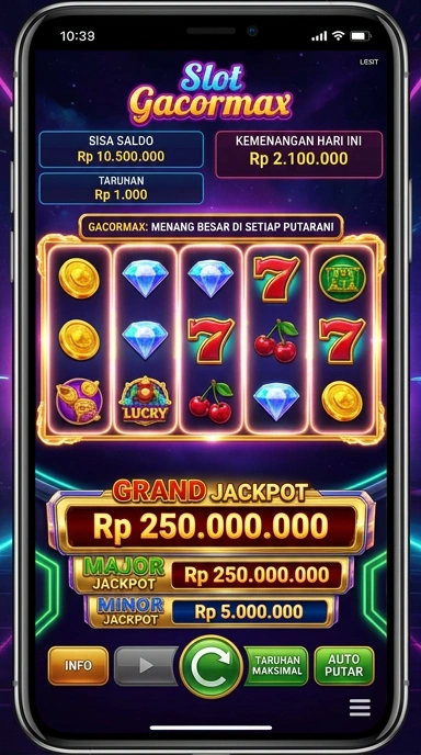Galeri pratinjau visual gacormax build APK resmi terbaru